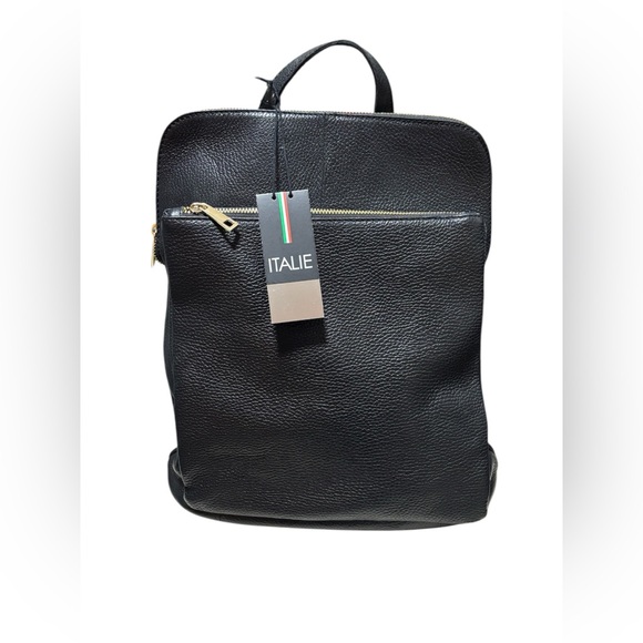 Convertible Genuine Leather Backpack 🇮🇹 Made in Italy 🇮🇹 - Picture 5 of 14